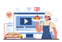 پیش‌نمایش فایل culinary-specialist-making-and-serving-tasty-dish-according-cooking-technology-11689465 از پک فعالیت آنلاین