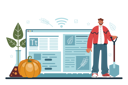 پیش‌نمایش فایل male-agronomist-working-on-agriculture-11689450 از پک فعالیت آنلاین