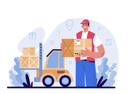 پیش‌نمایش فایل delivery-man-holding-delivery-box-11689286 از پک متفرقه