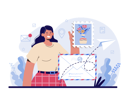 پیش‌نمایش فایل post-office-staff-providing-mail-service-11689291 از پک متفرقه