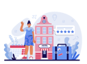 پیش‌نمایش فایل travel-agent-selling-tour-11689295 از پک متفرقه