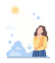 پیش‌نمایش فایل girl-thinking-about-sun-signal-11723348 از پک سیگنالها