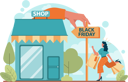 پیش‌نمایش فایل girl-going-for-black-friday-shopping-11721077 از پک جمعه سیاه