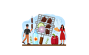 پیش‌نمایش فایل bbq-steak-and-grilled-meat-with-vegetables-11752298 از پک غذا و نوشیدنی