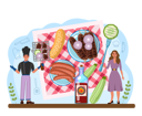 پیش‌نمایش فایل chefs-making-grilled-food-11752297 از پک غذا و نوشیدنی