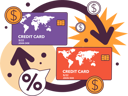 پیش‌نمایش فایل credit-card-exchange-11752927 از پک کسب و کار