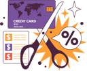 پیش‌نمایش فایل cutting-credit-card-credit-11752963 از پک کسب و کار