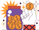 پیش‌نمایش فایل hand-holding-coin-to-put-in-money-jar-11752953 از پک کسب و کار