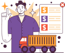 پیش‌نمایش فایل man-pointing-delivery-list-11752964 از پک کسب و کار