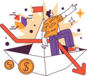 پیش‌نمایش فایل man-pointing-financial-loss-11752924 از پک کسب و کار