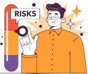 پیش‌نمایش فایل man-showing-business-risk-11752958 از پک کسب و کار