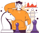 پیش‌نمایش فایل man-thinking-about-business-strategy-11752928 از پک کسب و کار