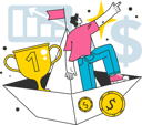 پیش‌نمایش فایل businessman-targets-his-business-goals-11753165 از پک افکت‌ها کسب‌وکار
