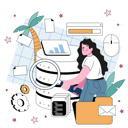پیش‌نمایش فایل girl-working-on-server-analysis-11759348 از پک تحلیل داده