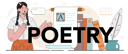 پیش‌نمایش فایل girl-studying-of-ancient-literature-and-poetry-11753365 از پک متفرقه