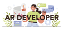 پیش‌نمایش فایل ar-developer-doing-software-developing-work-11753581 از پک فونت متفرقه