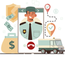 پیش‌نمایش فایل delivery-man-doing-express-delivery-11753882 از پک فعالیت آنلاین