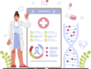 پیش‌نمایش فایل doctor-provides-online-consultation-11753851 از پک فعالیت آنلاین