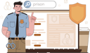 پیش‌نمایش فایل guard-catches-criminal-for-citizens-security-11753873 از پک فعالیت آنلاین