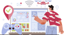پیش‌نمایش فایل man-plays-online-games-11753870 از پک فعالیت آنلاین