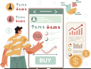 پیش‌نمایش فایل businessman-views-at-market-analysis-11753844 از پک فعالیت آنلاین