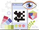پیش‌نمایش فایل designer-colors-the-eye-using-color-palette-11753817 از پک فعالیت آنلاین
