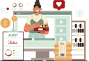 پیش‌نمایش فایل employee-works-on-audit-report-11753829 از پک فعالیت آنلاین