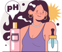 پیش‌نمایش فایل girl-applies-hair-oil-and-mask-to-her-hair-11753475 از پک مو