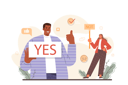 پیش‌نمایش فایل team-have-different-opinions-11800225 از پک متفرقه