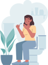 پیش‌نمایش فایل woman-checks-her-kit-as-she-misses-her-period-11799962 از پک مشکلات بارداری