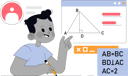 پیش‌نمایش فایل little-girl-learning-maths-formula-12307056 از پک آموزش و پرورش
