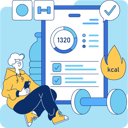 پیش‌نمایش فایل boy-checking-fitness-using-mobile-app-12306794 از پک اپلیکیشن سلامت
