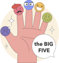 پیش‌نمایش فایل big-five-personality-traits-conceptualized-as-emotive-finger-puppets-12305010 از پک پنج بزرگ