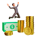 پیش‌نمایش فایل businessman-happy-rich-celebrating-income-growth-5460510 از پک شخصیت تاجر