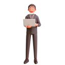 پیش‌نمایش فایل businessman-holding-laptop-5460539 از پک شخصیت تاجر
