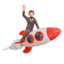 پیش‌نمایش فایل businessman-launching-business-startup-5552218 از پک شخصیت تاجر