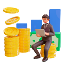 پیش‌نمایش فایل businessman-making-investment-5462761 از پک شخصیت تاجر