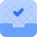 پیش‌نمایش فایل archive-check-mark-3598440 از پک رابط کاربری