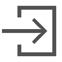 پیش‌نمایش فایل exit-arrow-door-signout-out-close از پک خطوط ساده (نمونه های رایگان)