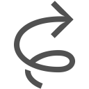 پیش‌نمایش فایل twister-arrow-swirl-tornado-clockwise از پک خطوط ساده (نمونه های رایگان)