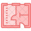 پیش‌نمایش فایل plan-4 از پک خطوط کوتاه قرمز (پر)