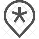 پیش‌نمایش فایل geolocation-star-favorite-map-tag-mark از پک خطوط ساده