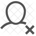 پیش‌نمایش فایل human-user-profile-man-face-delete-cross-avatar از پک خطوط ساده