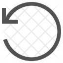 پیش‌نمایش فایل refresh-restore-backup-arrow-back-circle از پک خطوط ساده