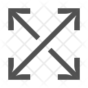 پیش‌نمایش فایل resize-size-cross-arrow-stretch-move از پک خطوط ساده