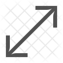پیش‌نمایش فایل resize-size-diagonal-arrow-stretch از پک خطوط ساده