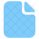 پیش‌نمایش فایل document-page-blank-data-file-text از پک گلیف های آبی پررنگ