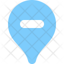 پیش‌نمایش فایل geotag-geography-tag-map-disable-decrease از پک گلیف های آبی پررنگ