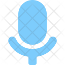 پیش‌نمایش فایل microphone-voice-record-sound-track-talk از پک گلیف های آبی پررنگ