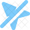 پیش‌نمایش فایل navigation-pointer-cursor-geography-map-route-disabled از پک گلیف های آبی پررنگ